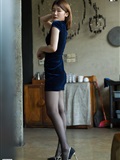 Model: Ziwei (Mysterious Suede Cheongsam)(11)